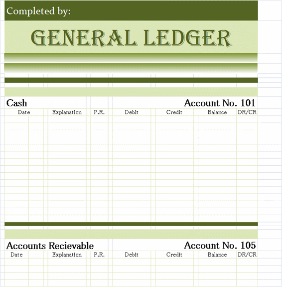 Bill Register Template