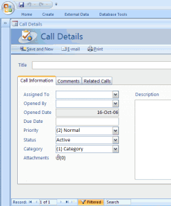 Free Contact Database Template in MS Access Format