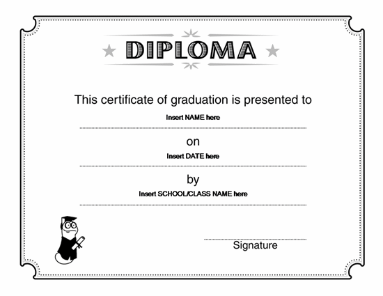 Graduate Degrees Onlineoffline Diploma Certificate Template Ready