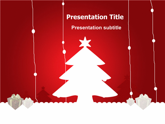 Beautiful Animated Christmas Tree Card With Stars & Lights Created in  Microsoft Powerpoint - Ready-Made Office Templates